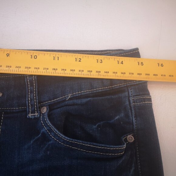 Wind River High Rise Lined Ladies Medium Wash Size 8 Blue Jeans - Picture 11 of 13